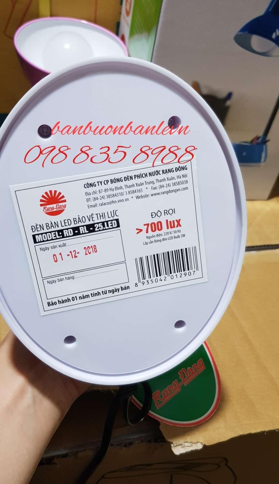 Đèn bàn bảo vệ thị lực RD-RL-25 LED