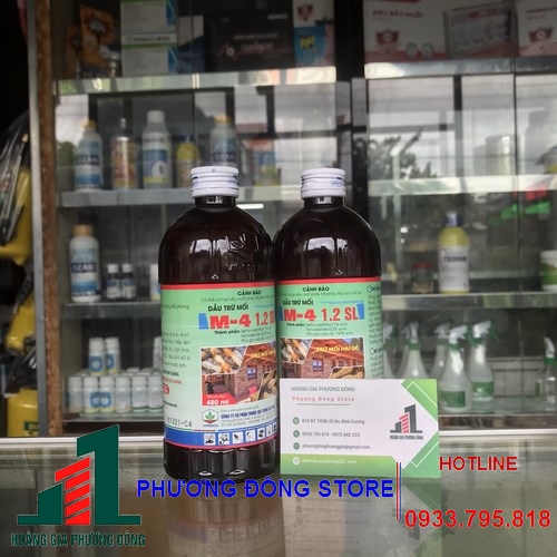 Dầu trừ mối mọt m4 1.2sl-480ml