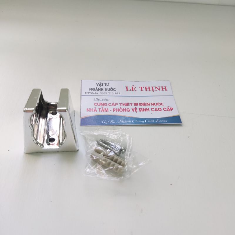 Cài sen cài xịt nhựa mạ kèm ốc vít