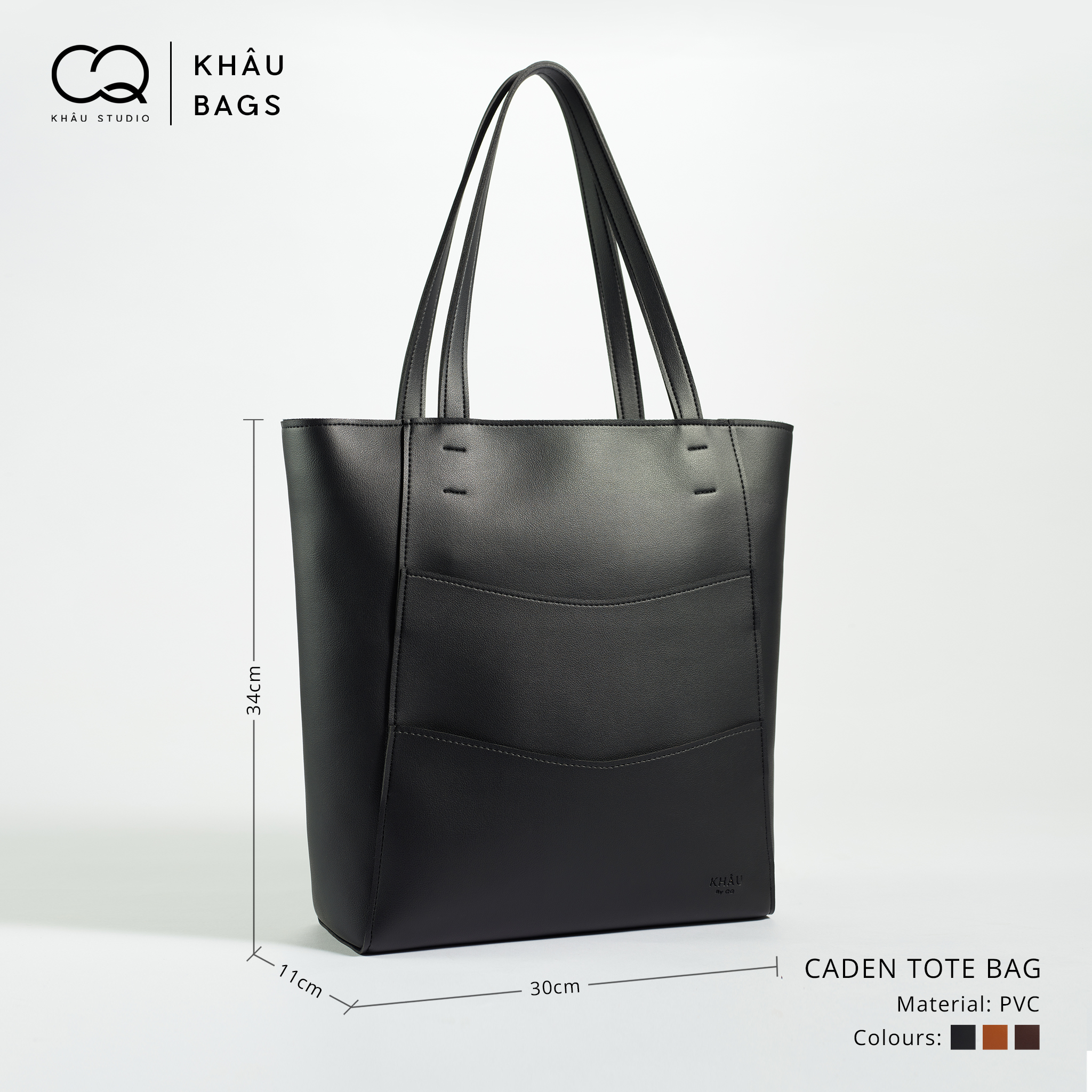Túi tote văn phòng KHÂU BY CQ Caden