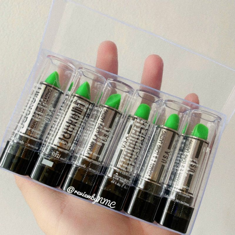 1 cây Son gió Dưỡng môi Vitamin E JACKELINE chuẩn Thái, 💰