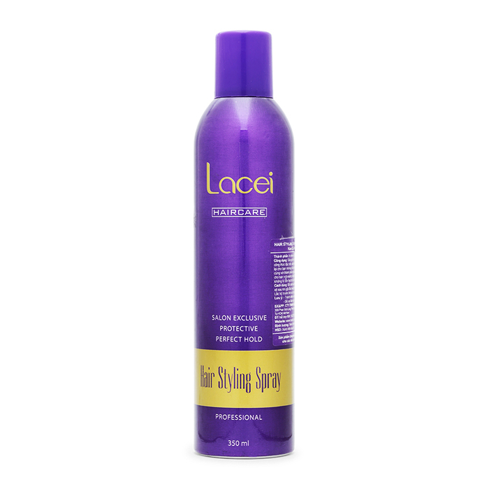 Keo xịt tóc Lacei Hair Styling Spray 350ml (keo cứng)