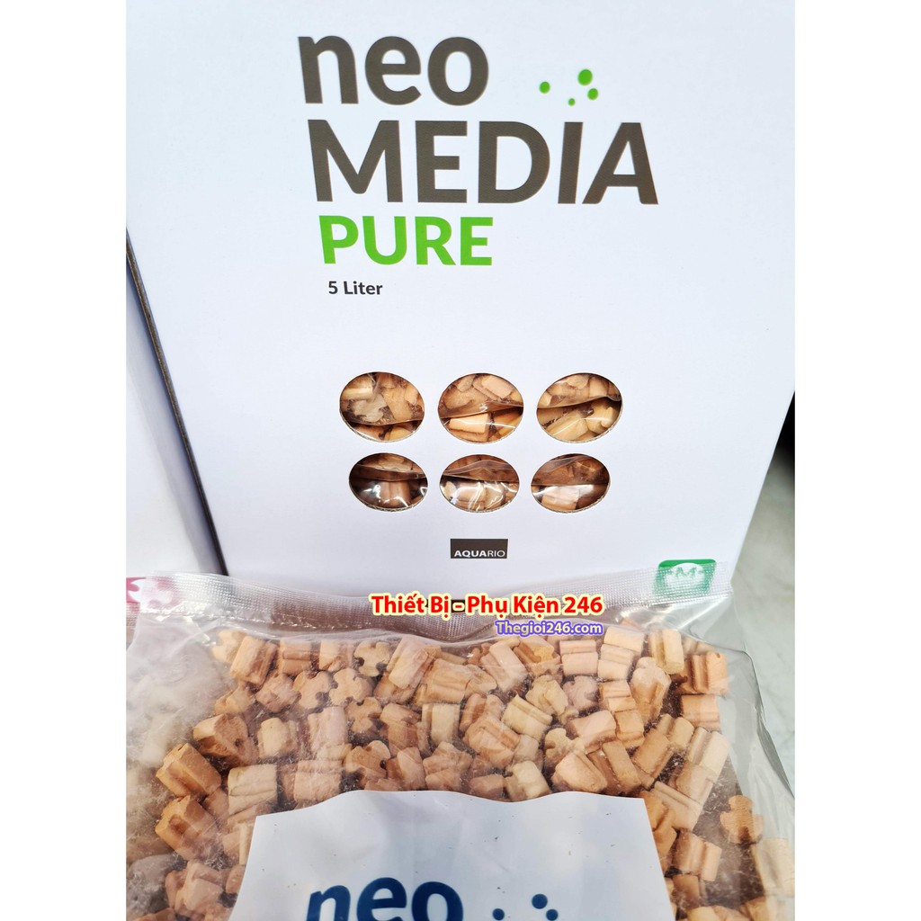Vật liệu lọc neo media - pure | soft | hard - premium - 100ml | 1l