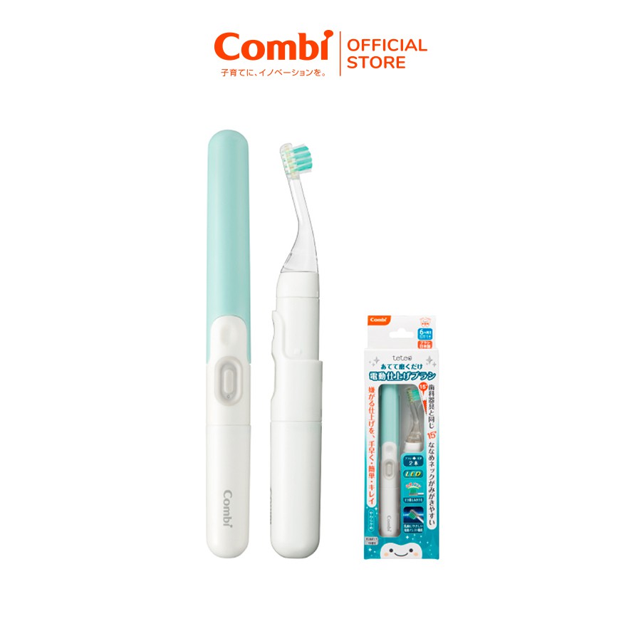 Bộ bàn chải đánh răng chạy pin Teteo Combi Japan, sản phẩm đa dạng về mẫu mã, kích cỡ, đảm bảo về chất lượng sản phẩm, an toàn về sức khỏe người sử dụng