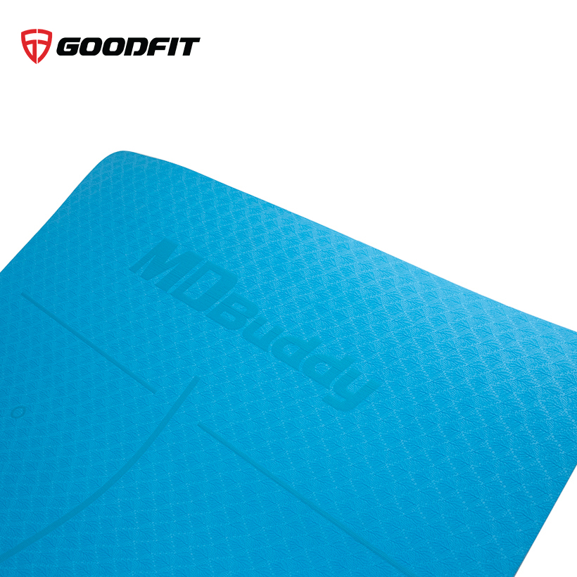 Thảm Yoga chất liệu TPE cao cấp MDBuddy MD9038