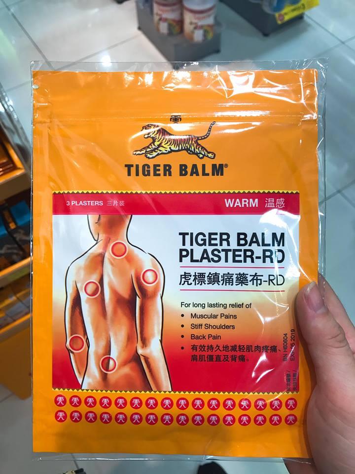 [HCM]Miếng dán tiger balm plaster RD