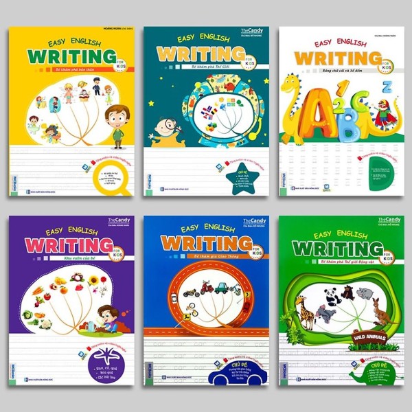 Combo sách - Easy English Writing For Kid (Lẻ 6 cuốn tùy chọn) - Khu vườn