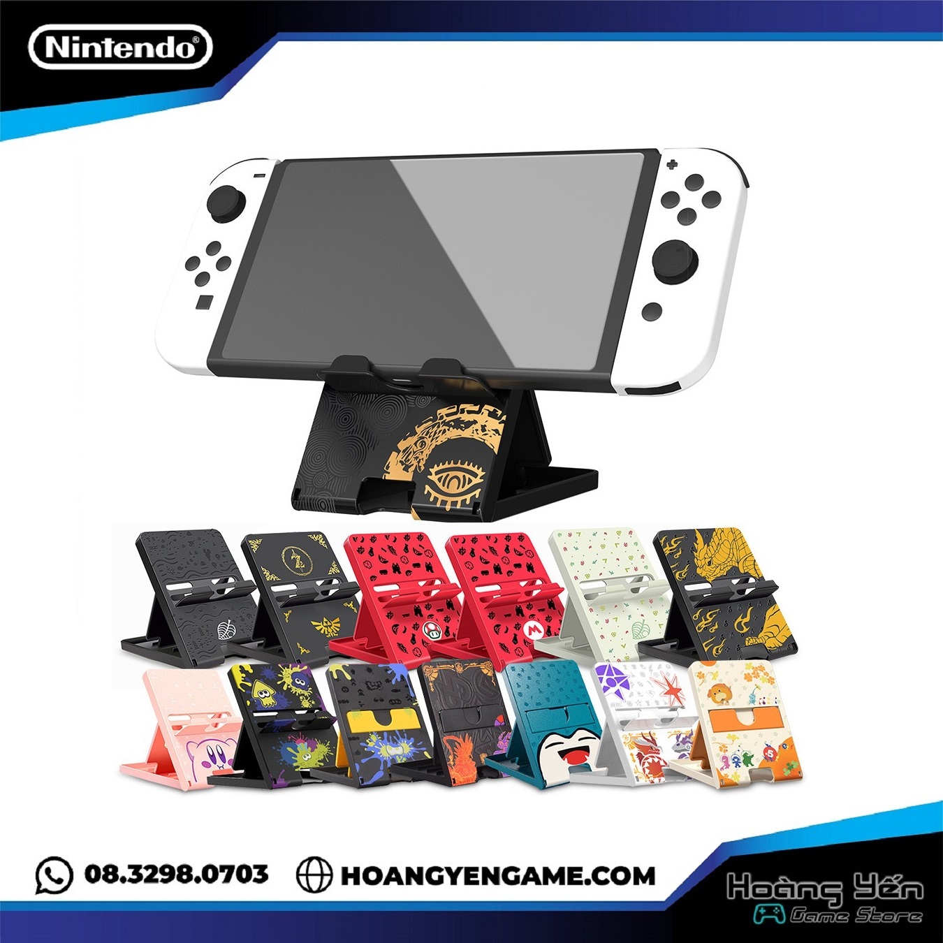 Giá Đỡ Thân Máy Nintendo Switch Phiên Bản Splatoon