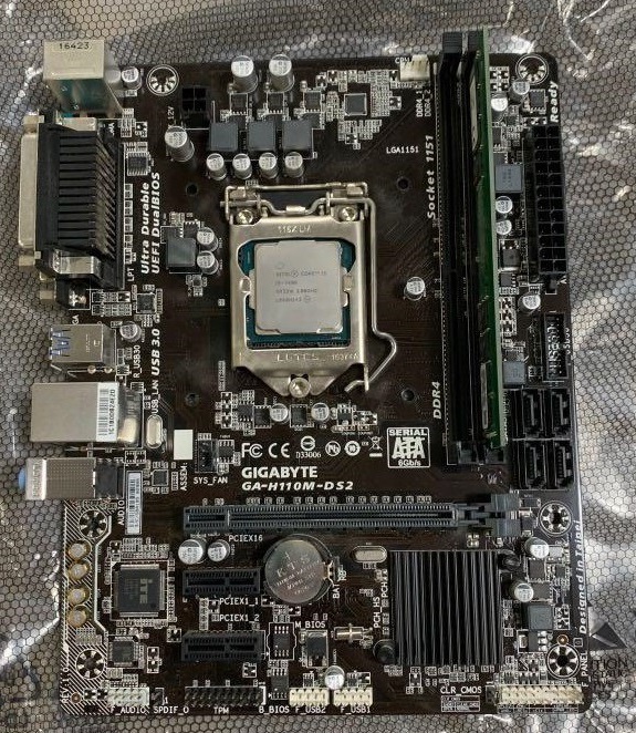Main giga H110 hàng đẹp socket 1151 gen 6th 7th