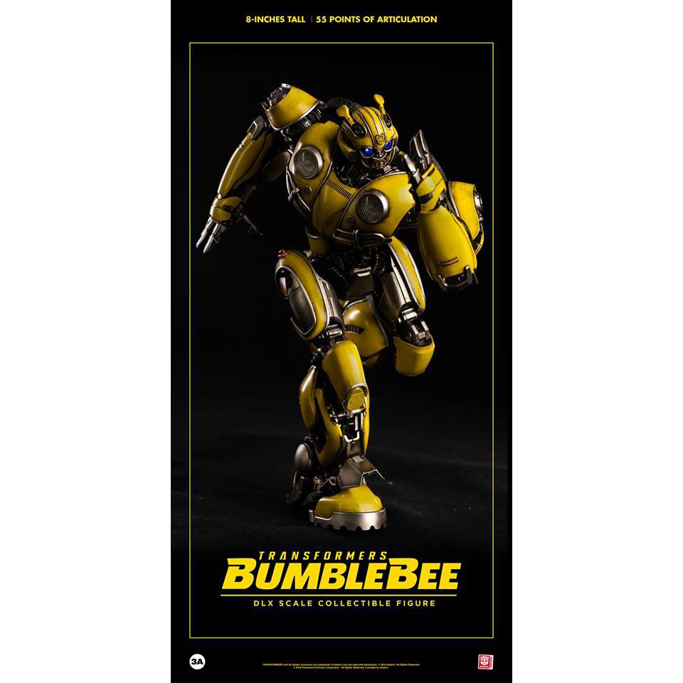 Mô hình 3A Threezero Bumble bee DLX 8-inch Bumblebee Movie 2018