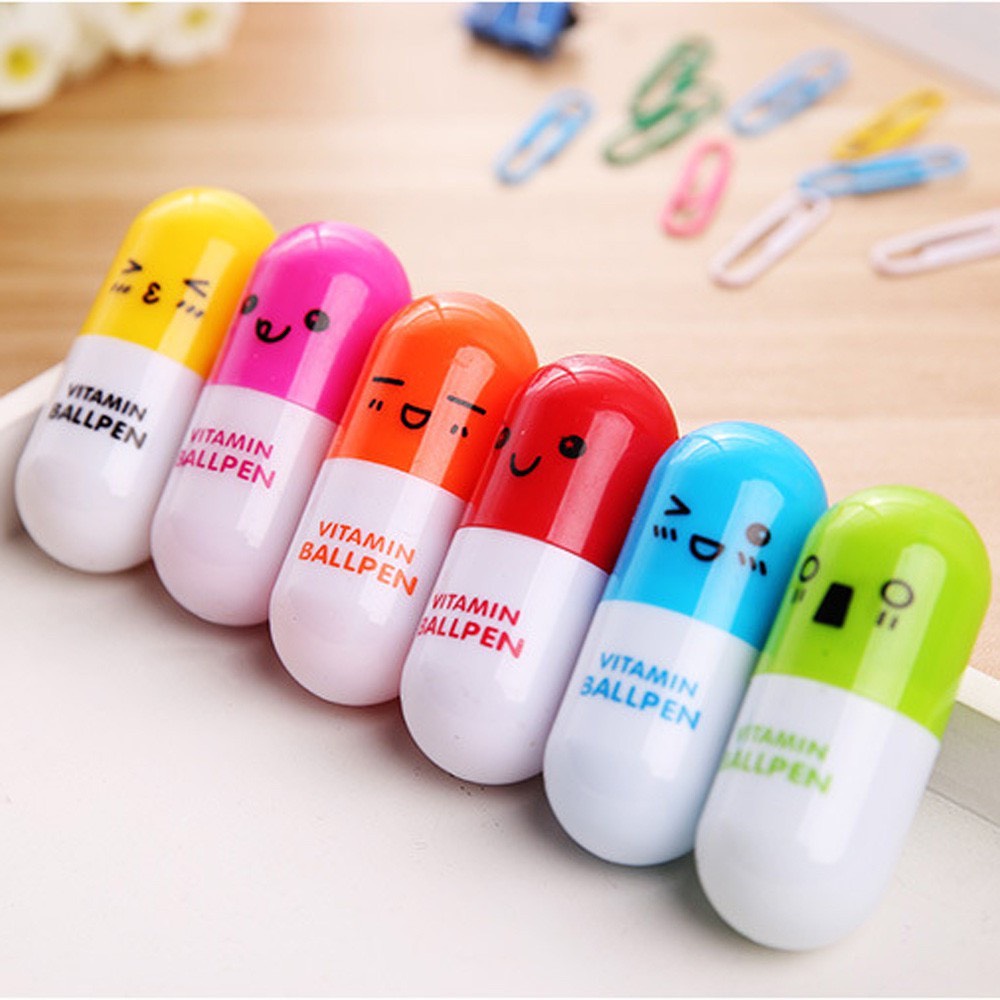 COMBO 5 Bút bi cute dễ thương viết đẹp cao cấp