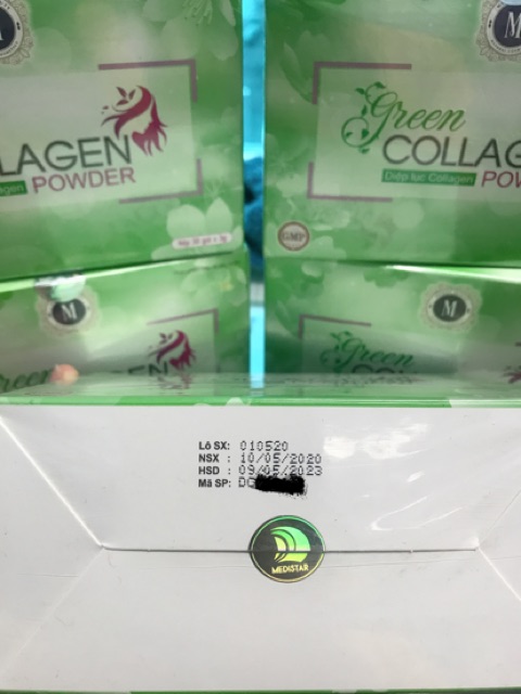 [HCM][Chính Hãng] Diệp lục collagen mẫu mới GMP