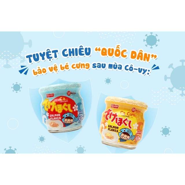 RUỐC CÁ HỒI MEIWA CHO BÉ NHẬT BẢN