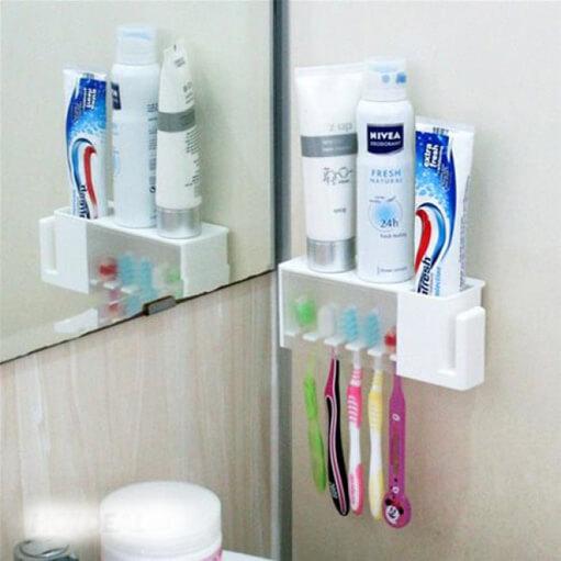 Kệ Bàn Chải Đánh Răng Chống Khuẩn Tashuan