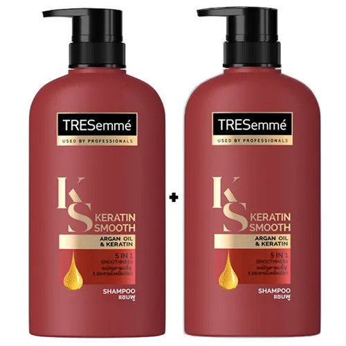 ( xả kho ) Combo 2 Chai Dầu Gội Tresemme Karetin Smooth 450ml Thái Lan