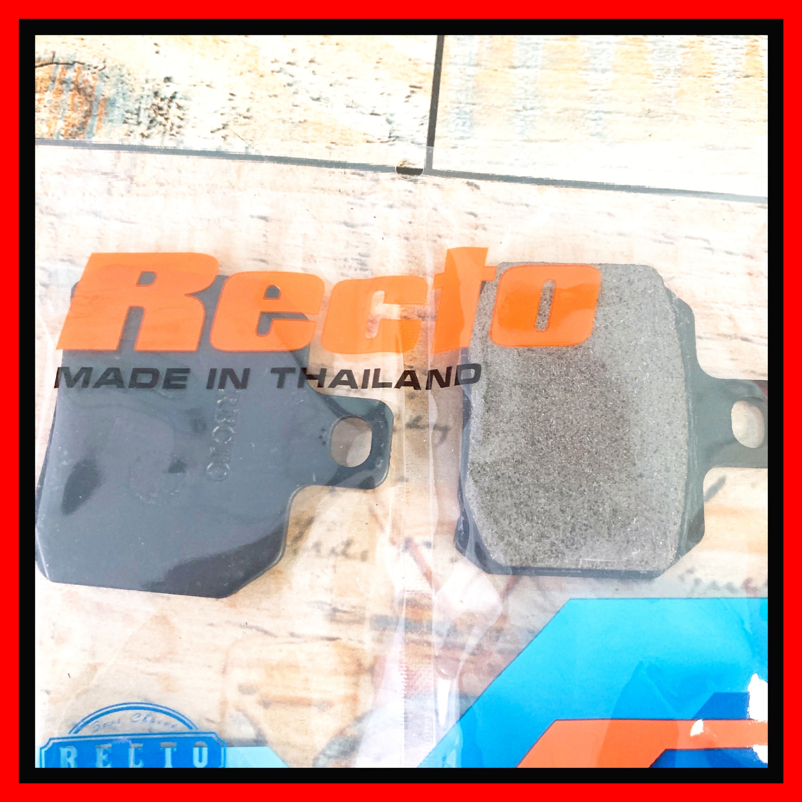 Bộ bố thắng đĩa__RECTO chính hàng Thailand 100%_gắn cho heo dầu 2 piston