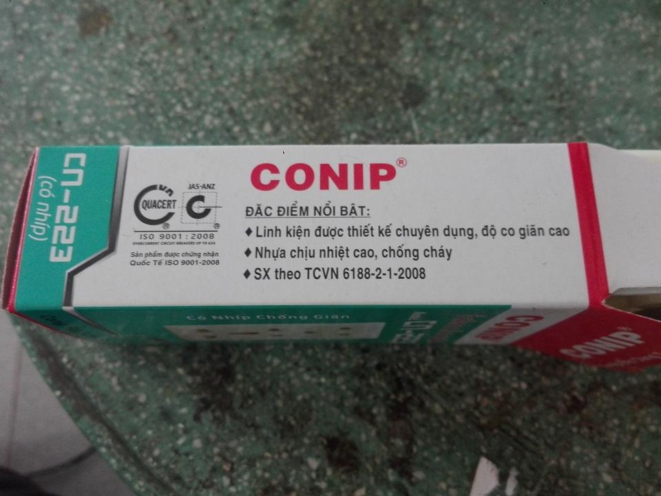 Ổ cắn 3 lỗ nhíp chống giãn