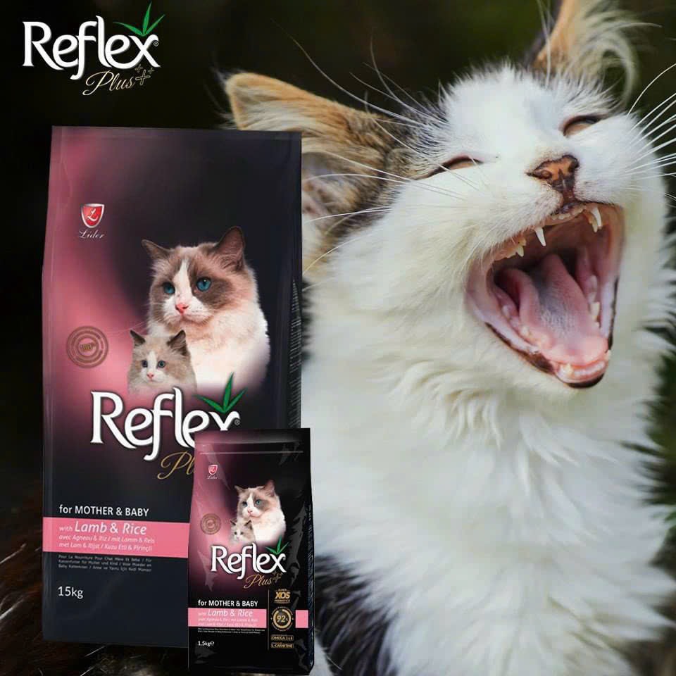 Thức ăn hạt REFLEX PLUS cho mèo - túi 1,5kg
