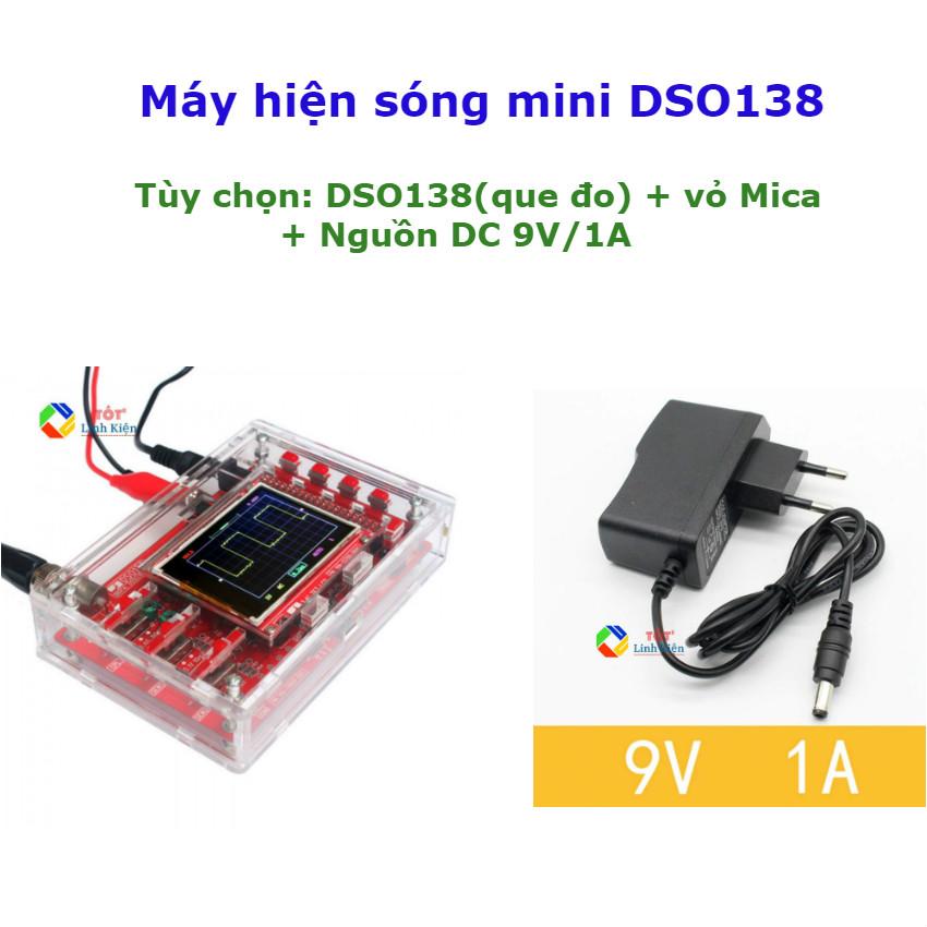 Máy Hiện Sóng Mini Digital Oscilloscope DSO138 Màn TFT 2.4"