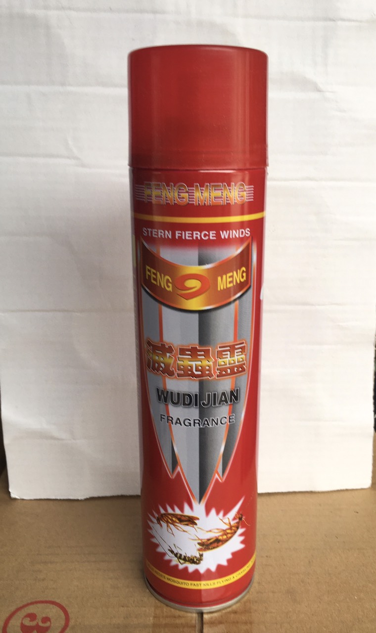 Bình xịt muỗi, kiến, côn trùng WUDIJIAN 600ml