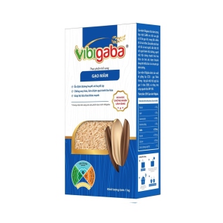 Gạo Mầm Vibigaba Hạt Ngọc Trời Gói 1Kg - Gạo cho người tiểu đường giảm cân thumbnail