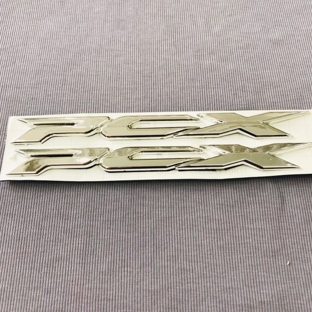 Tem Cặp chữ nhựa cứng logo PCX sắc sét