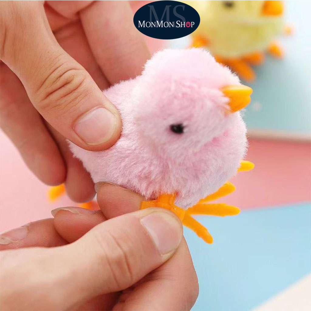 (Đồ chơi Trẻ Em) Gà Con vặn dây cót/ Gà con đồ chơi mini chạy dây cót Vui nhộn dành cho bé