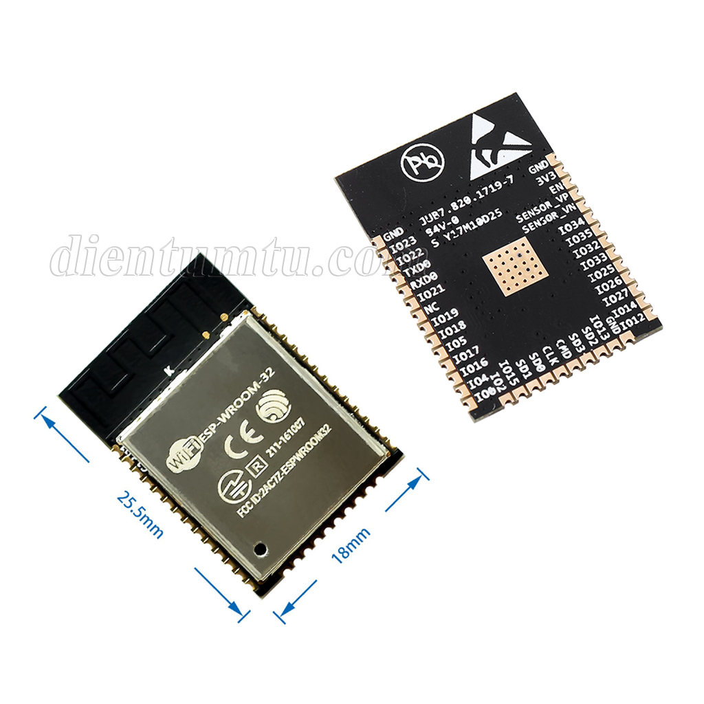 Module WiFi ESP-32S | ESP32 (ESP-WROOM-32)