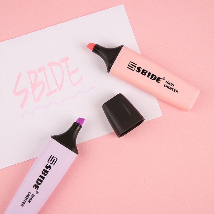 Combo 2, Lẻ 1 Bút Dạ Quang Màu Pastel, Bút Đánh Dấu Highlight - BEYOU
