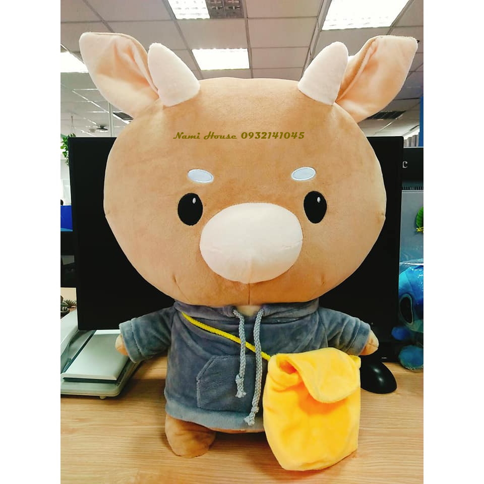 [HCM]Gấu Bông Bò Chăm Chỉ