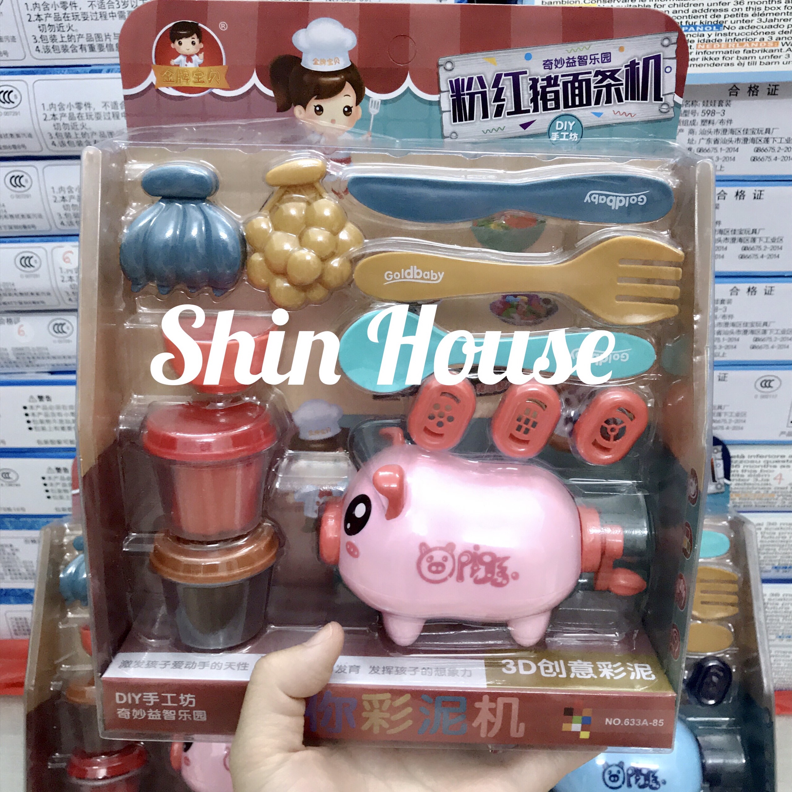 🎉 ĐẤT SÉT - ĐỒ CHƠI HEO ĐẤT NẶN LÀM MÌ CHO BÉ ✨