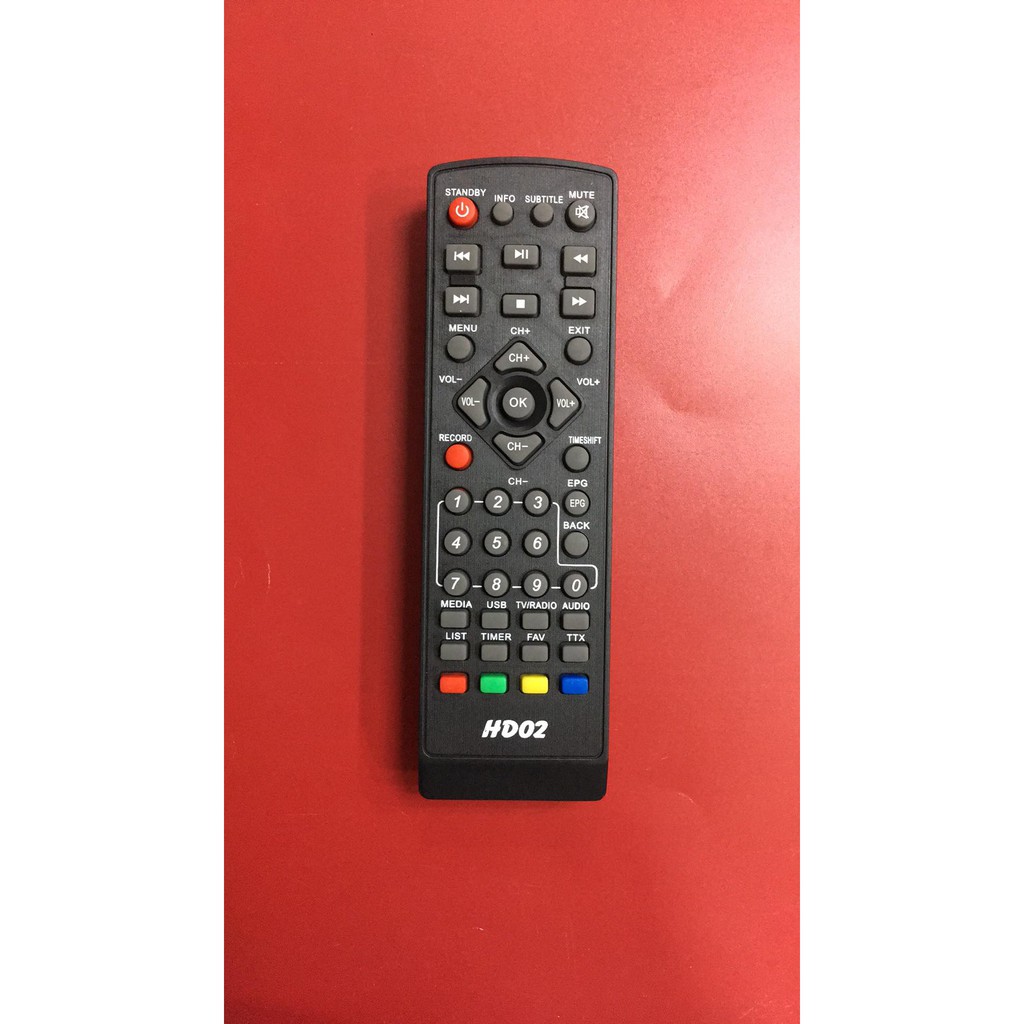 [HCM]Điều khiển Remote Đa Năng HD02 - dùng cho đầu thu kỹ thuật số