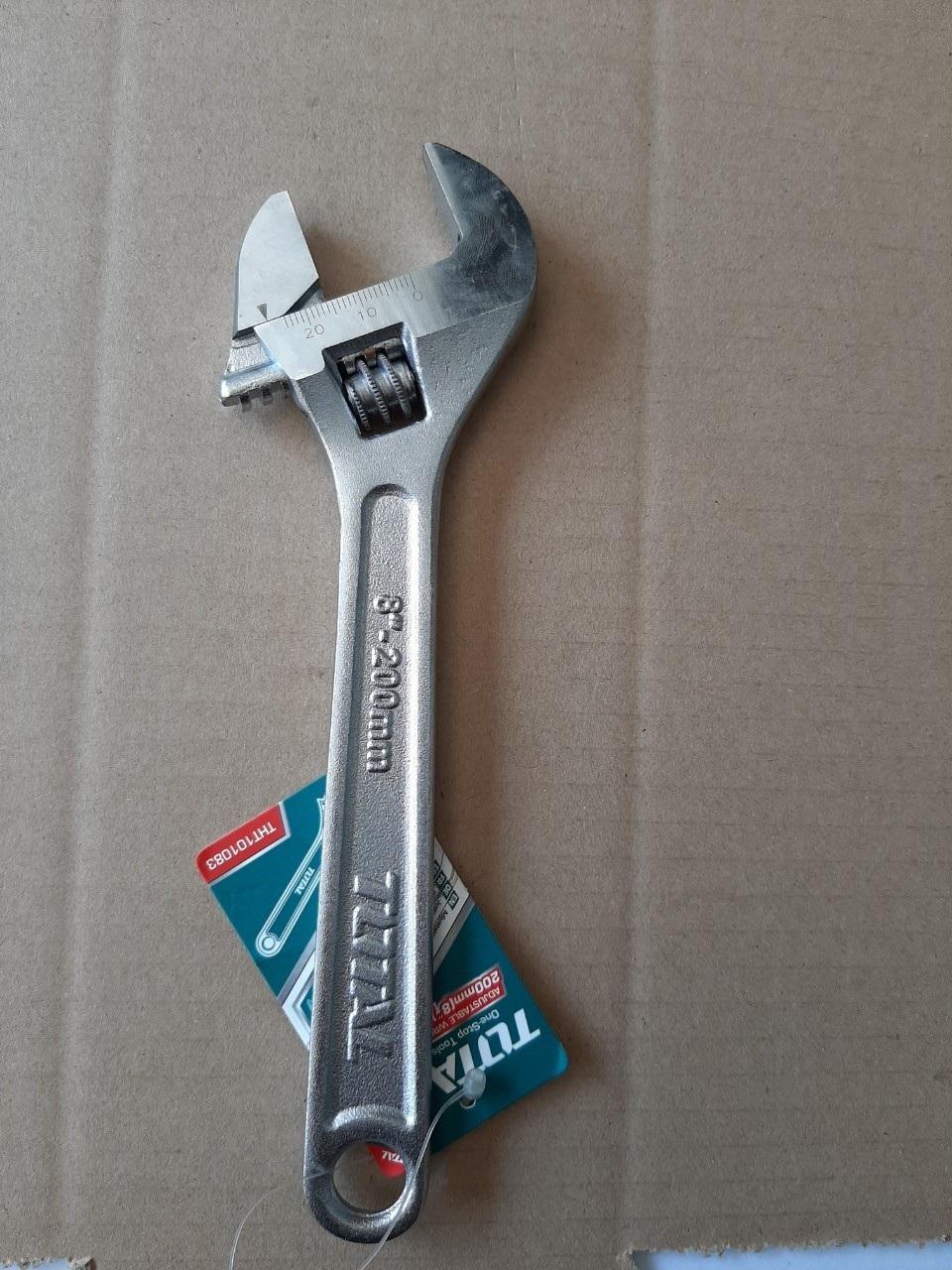 Total - tht101083 mỏ lết 8''/200mm