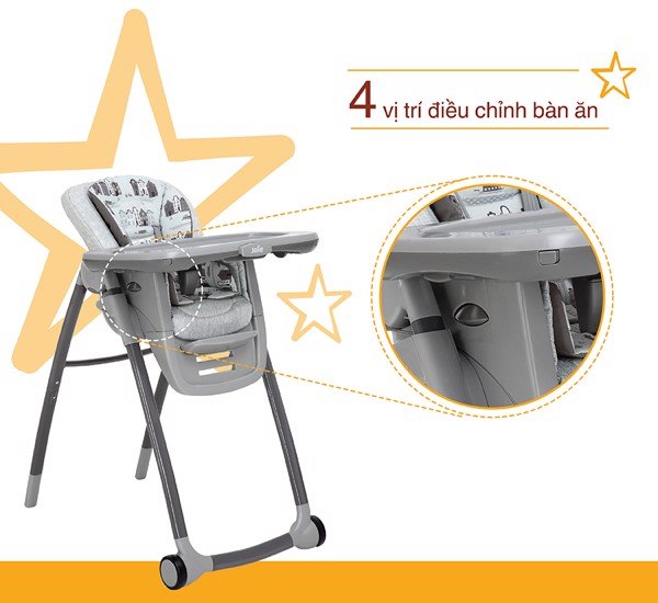 Ghế ăn trẻ em Joie Multiply 6in1