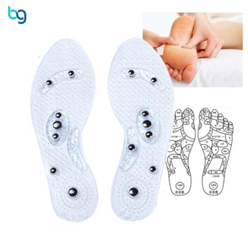 Lót Giày Nam Châm Massage Chân (Bộ 2 miếng )