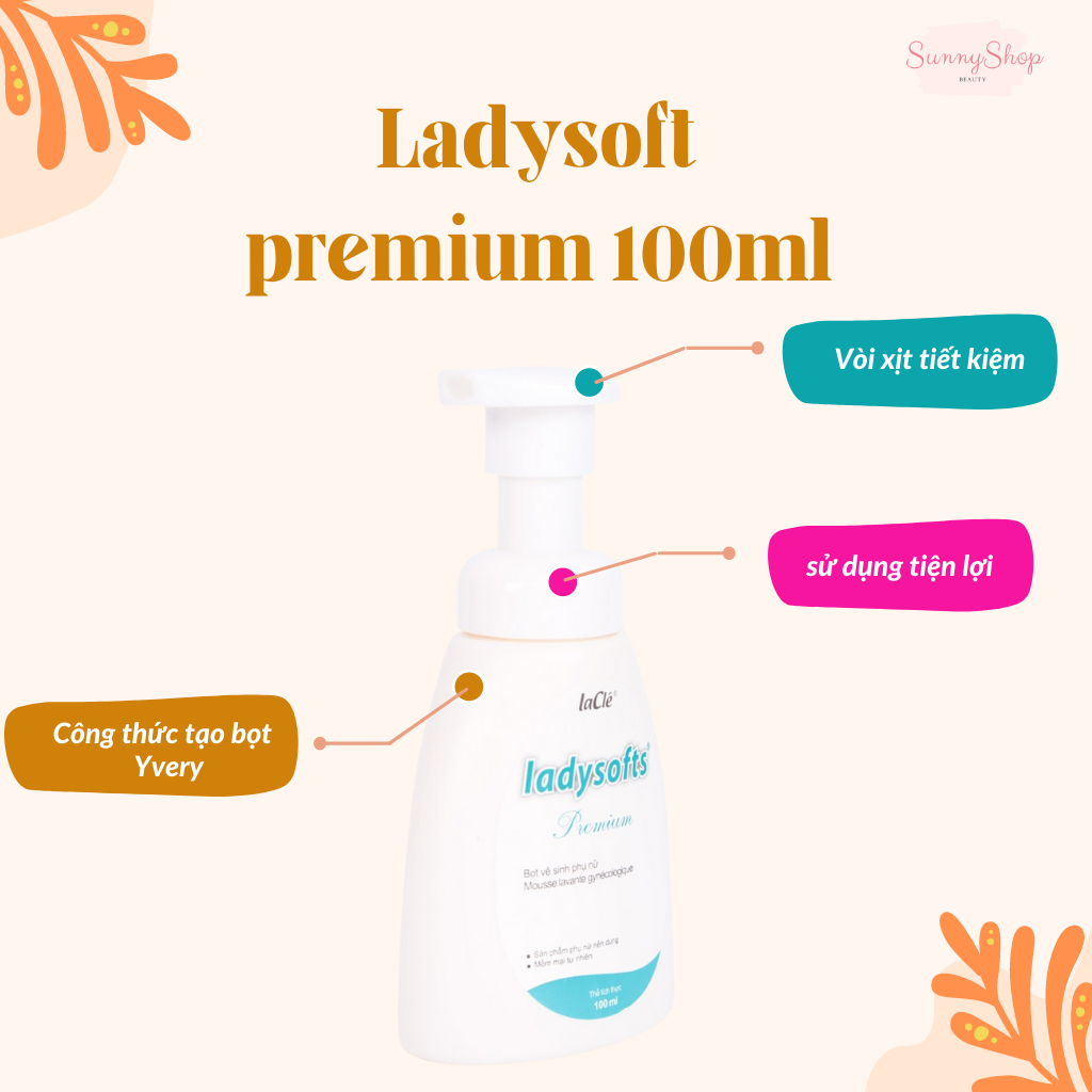 Bọt vệ sinh phụ khoa LaClé ladysoft premium