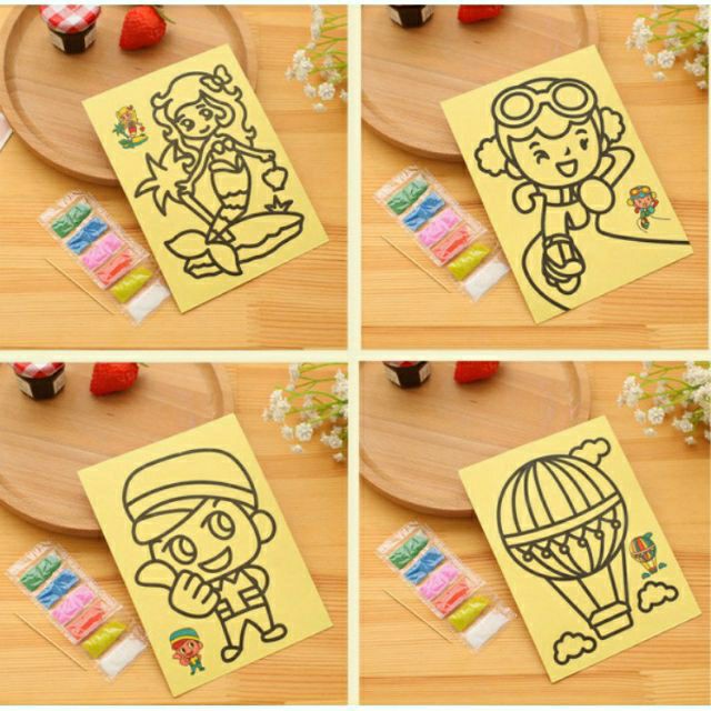 Tranh Cát Trẻ Em Cho Bé Sáng Tạo