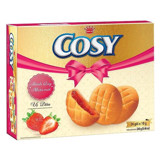 Bánh cosy nhân mứt dâu 240g
