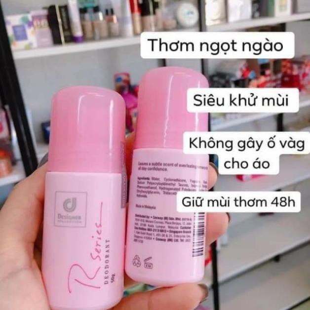 Lăn khử mùi nước hoa designer rseries deodorant 50g của thái lan