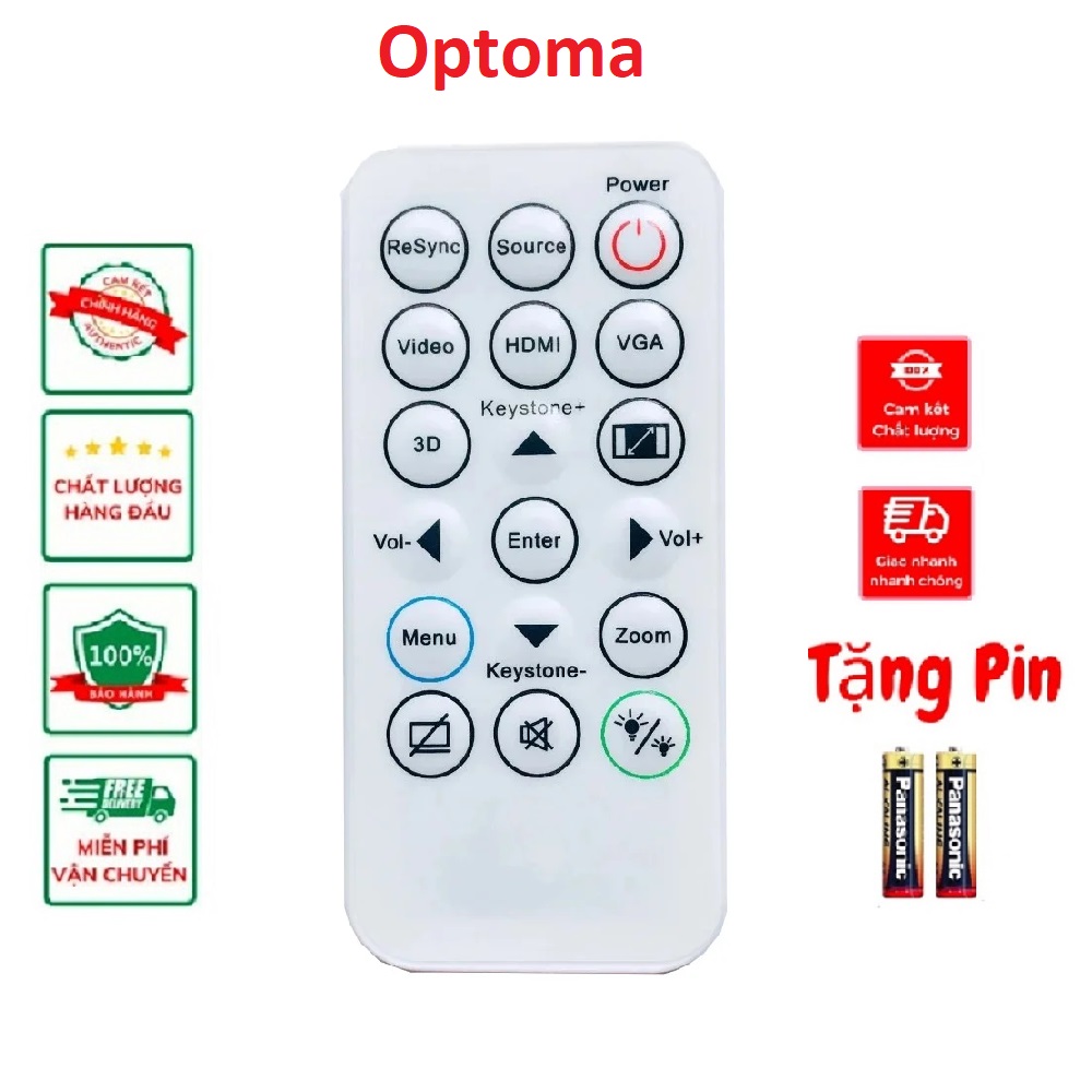 Điều khiển máy chiếu optoma ir29033 hàng mới 100%