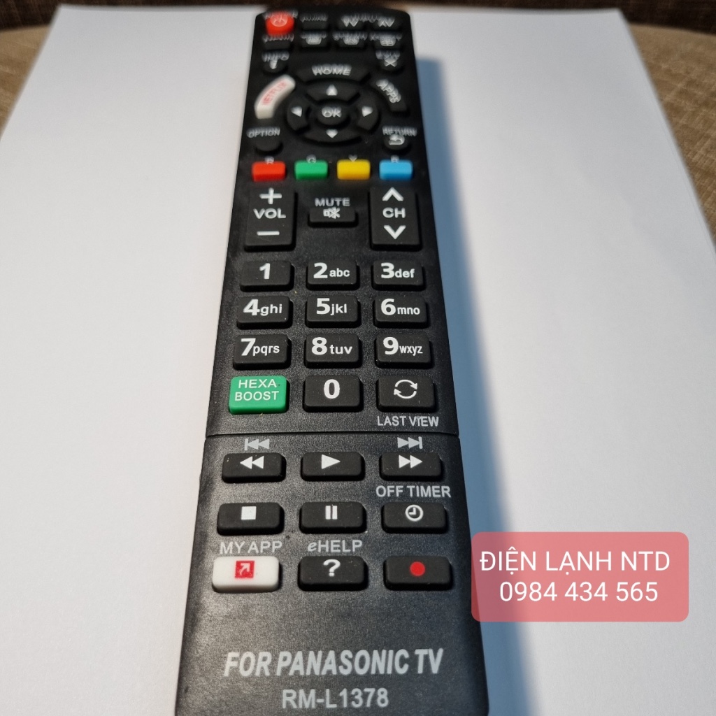 Điều khiển TV Panasonic - Remote tv Panasonic
