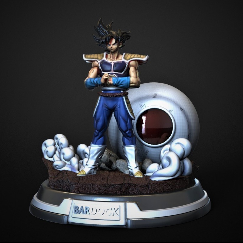 File in 3D Bardock Capsule - Dragon Ball