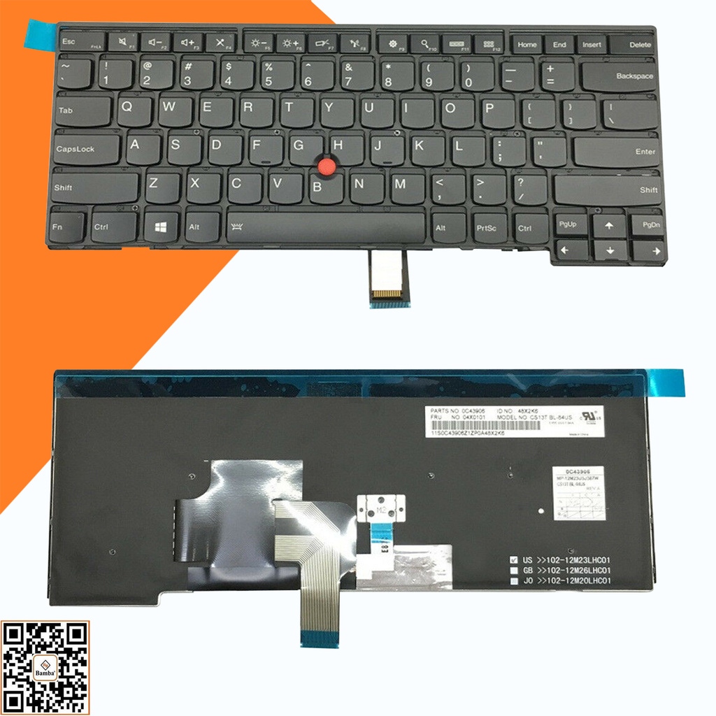Bàn phím laptop lenovo ibm thinkpad t440 t440p t440s t450 t450s t431s e431 t460 e440 l440 l450 l460