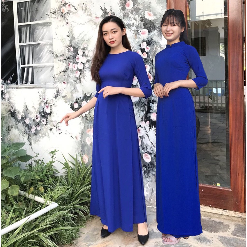 [XẢ KHO ] Áo Dài lụa đẹp _ áo dài giá rẻ _ uy tín , chất lượng