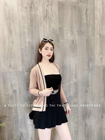[HCM]Áo Len Cardigan - Áo khoác len mỏng phong cách Hàn Quốc
