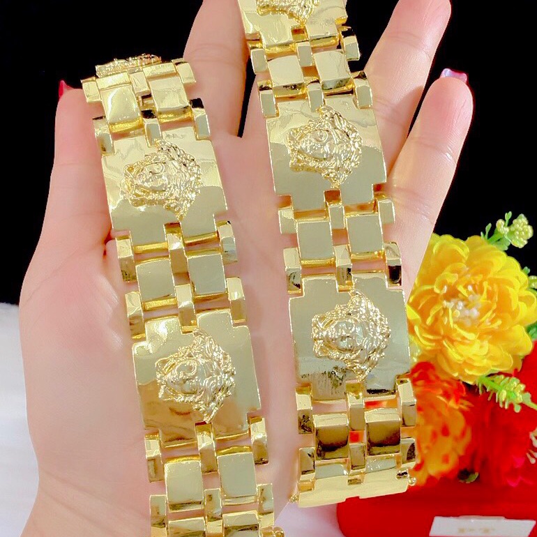 Lắc tay nam mạ vàng 18k mẫu mới cực đẹp