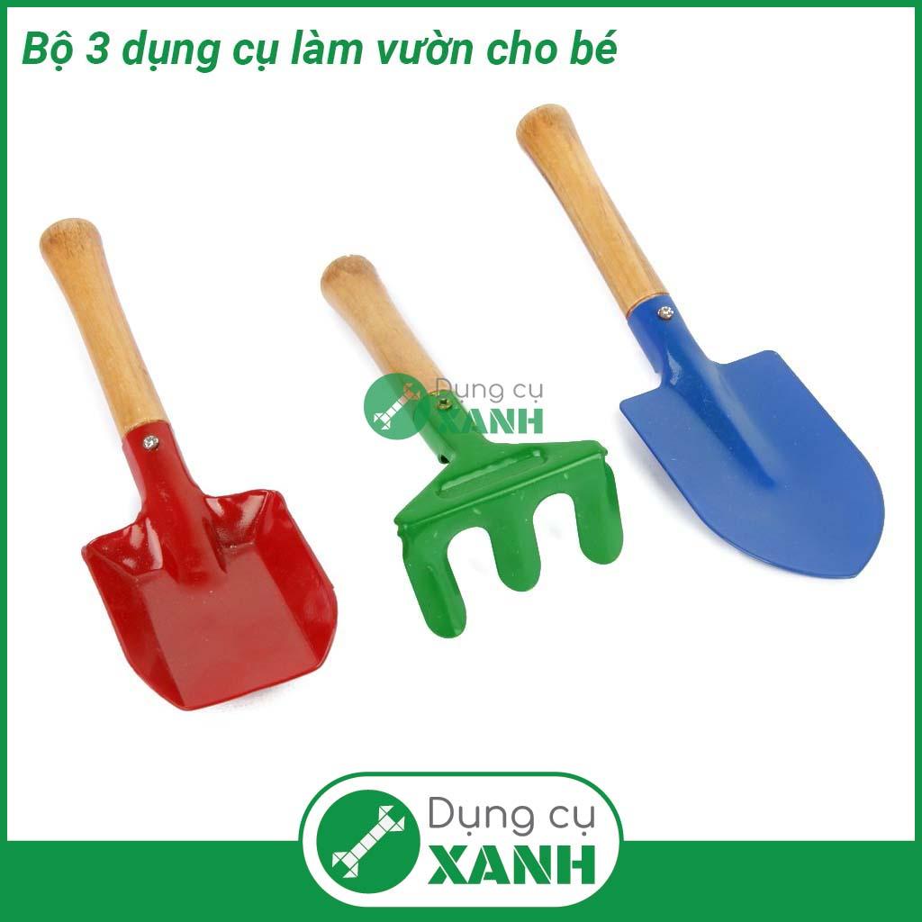 Bộ 3 dụng cụ làm vườn cho bé