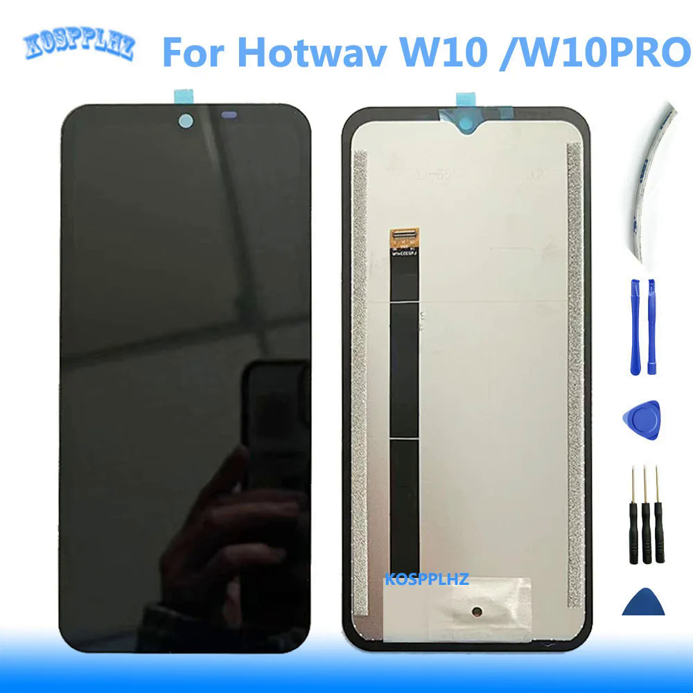 6.53 inch thay thế a LCD aplicaçāo cho Hotwav W10/w10pro LCD hiển thị màn hình cảm ứng Digitizer Công cụ lắp ráp