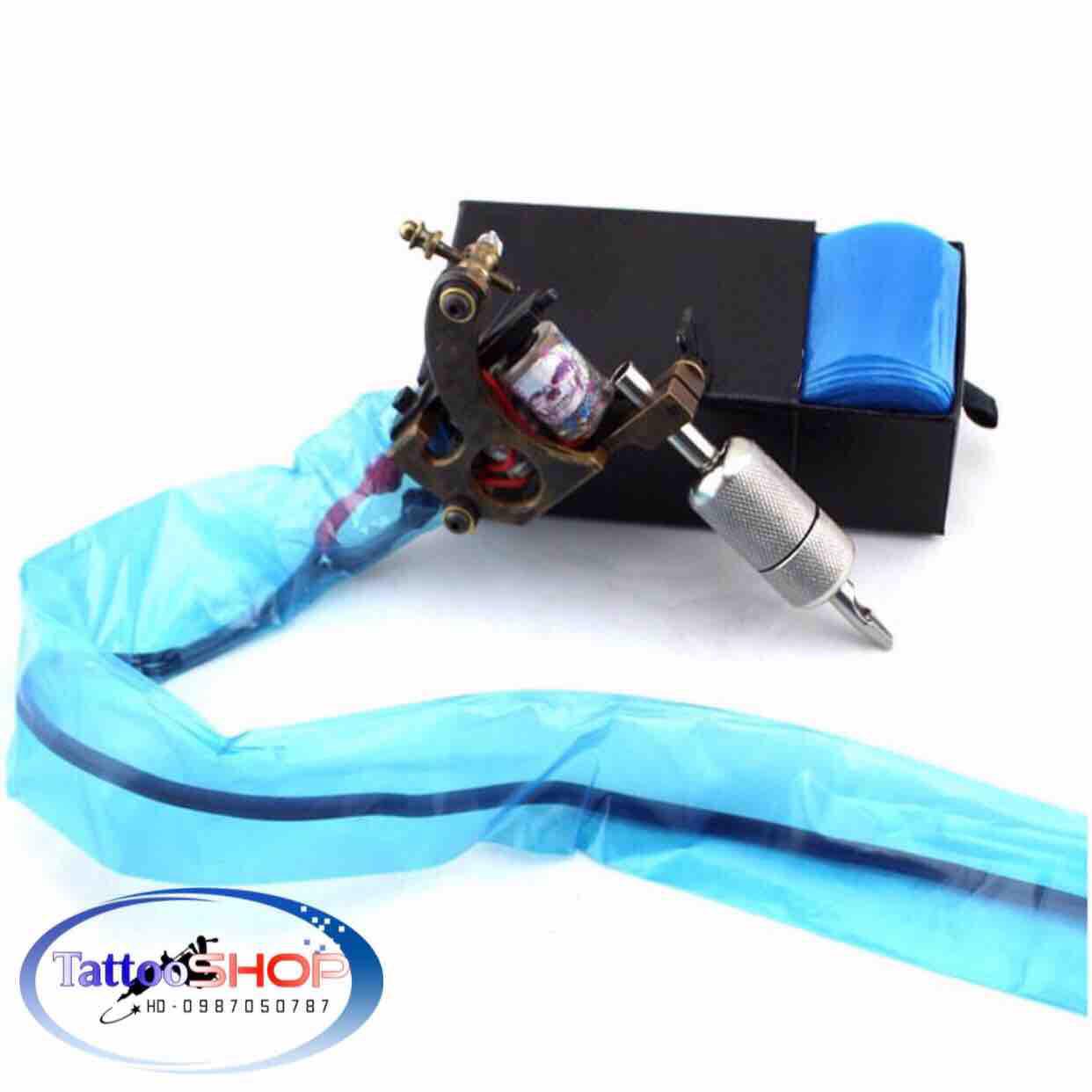 Sét 10 bọc dây móc cho máy xăm hình.