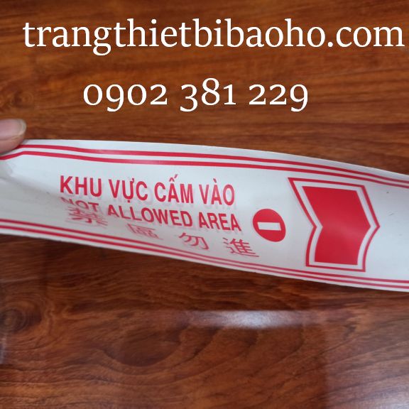 Cuộn dây rào cảnh báo khu vực cấm vào